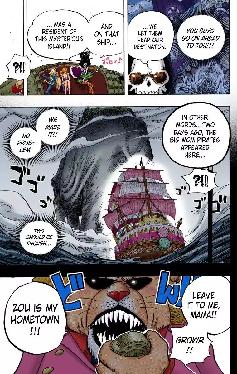 One Piece - Digital Colored Comics Chapter 811 19